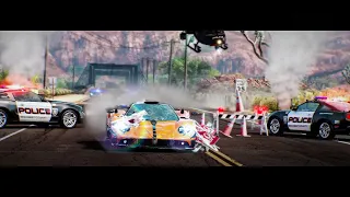 NFS Hot Pursuit Remastered - Pagani Zonda NFS Edition Race Cars & Police Escape