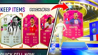 I Completed FUTTIES MBAPPE Only Using PACKS!!