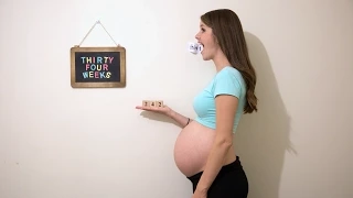 Pregnant Belly Growing (Daily Pregnancy Time Lapse)