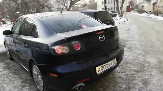 Завожу Mazda-3 в -34 градуса