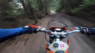 Hard Enduro Ktm 520  EXC - last ride - I sold the bike