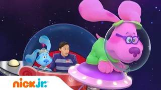 Las pistas de Blue y tú | ¡Volando por el espacio con Josh y Blue! 🪐 | Nick Jr. en Español