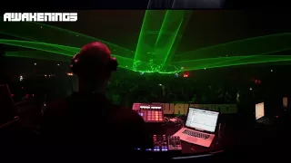 Speedy J FIREWORKS @ Awakenings 01-01-2013 New Years Special Gashouder Amsterdam