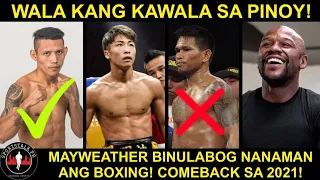 Inoue, Hindi na si Casimero ang next fight! Si Dasmariñas na? | Mayweather LALABAN sa Japan sa 2021!