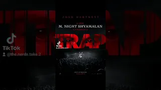 The first poster for M. Night Shyamalan's Trap, starring Josh Hartnett.