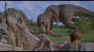 Обед Тираннозавра  Парк Юрского периода ( Jurassic Park )