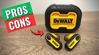 The BEST (And WORST) Features On The DEWALT Bluetooth Earbuds