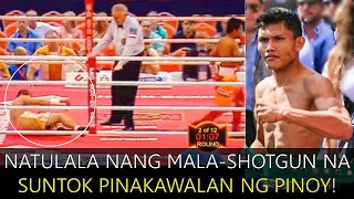 NATULALA ANG HOMETOWN CROWD NG PAKAWALAN NG PINOY ANG MALA-SHOTGUN NA SUNTOK!