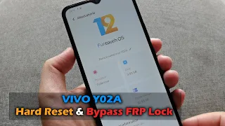 VIVO Y02A Hard Reset & Bypass FRP Lock