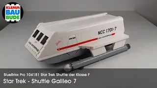 Upgrade – BlueBrixx Pro 104181 Star Trek Shuttle der Klasse F, Galileo 7 –  Upgrade