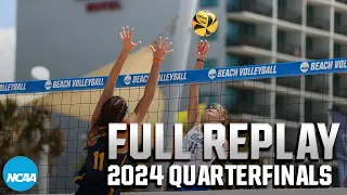 UCLA vs. California: 2024 NCAA beach volleyball quarterfinals | FULL REPLAY