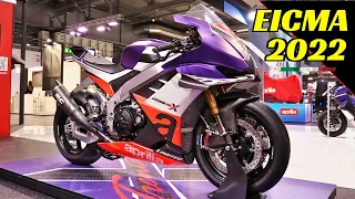 EICMA 2022 Milano - Aprilia RSV4 XTrenta - Only 100 Units - Walkaround & Details