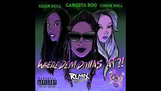 Gangsta Boo - Where Dem Dollas At (ft. Asian Doll & Cuban Doll) (Chopped & Slowed by Dj KNS-KZ806)
