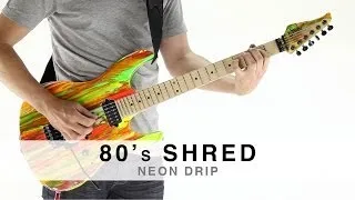 SUHR 80'S SHRED™ NEON DRIP