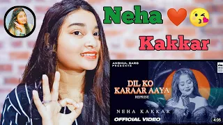 Dil Ko Karaar Aaya Reprise Reaction | Neha Kakkar | Rana | #viral | Hindi Song 2021 | Nidhibihari |