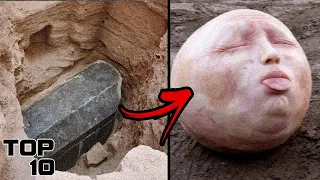 Top 10 HORRIFYING Things Recovered From Ancient Tombs