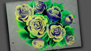 How To Make Rose Flower Painting For Beginners Tutorial @JKDRAWING-rr9tc