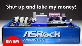 Asrock 775i65G R3.0 Retro Motherboard Review Socket 775 with AGP