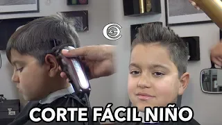 Como hacer corte niño fácil a máquina | Paso a Paso - Moderno Flequillo Palermo