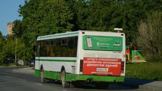 Новосибирск ЛиАЗ 5293.53 маршрут  автобуса 30.Гос номер О220ЕВ750. Рейс 18