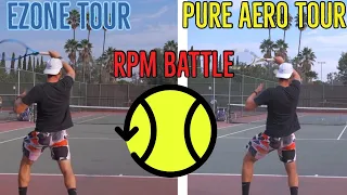 Yonex EZONE Tour vs Babolat Pure Aero Tour - TOPSPIN Comparison | Tennis Racket Review