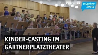 Kinder-Casting im Gärtnerplatztheater!