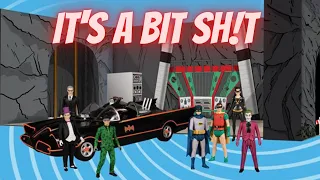 MEZCO 5 POINTS BATMAN 66 BATCAVE SET - UNBOXING & REVIEW