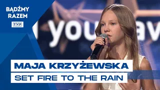 Maja Krzyżewska - Set Fire to the Rain || Szansa na Sukces. Eurowizja Junior 2023