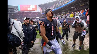 The Final Farewell: Justin Fields Chicago Bears Tribute