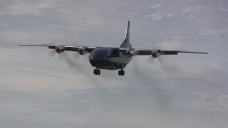 Ukraine Air Alliance - Antonov An-12BK - Landing & Takeoff