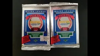 WOW! PREMIER EDITION 1989 UPPER DECK BASEBALL!! SERIES 1 and 2 packs ripped! 34 YEARS OLD?!? DANG!
