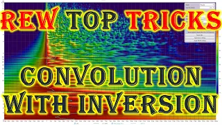 REW (Room EQ Wizard) Top Tricks: Convolution with Inversion (no EQ filters, all FIR!)