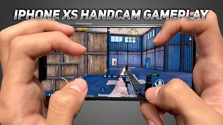 iPhone XS PUBG Mobile full handcam gameplay 😱 | PUBG/BGMI TEST iOS 16.4.1 🔥