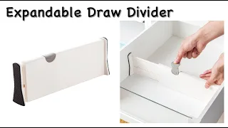 4 inch High Expandable Drawer Divider Drawer Separators