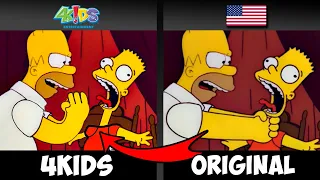 4kids censorship in The Simpsons #2