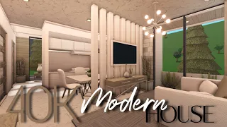 BLOXBURG: 40K MODERN HOUSE | NO-GAMEPASS