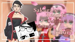 Sakura's React To Uchiha Sarada🔥 || Boruto Two Blue Vortex || GachaClub || SungJinWooBoard