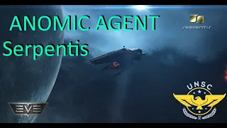 EVE Online : Anomic Agent Serpentis / Burner