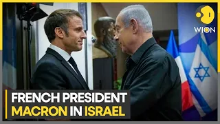 France President Emanuel Macron in Israel, Macron calls for revival of peace process | WION