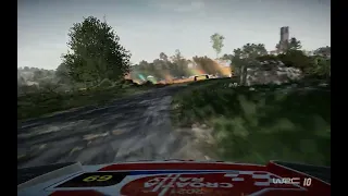 WRC 10 Croatia Esport SS2 Kostanjevac reverse unknow weather