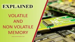 What is volatile  and non volatile memory?