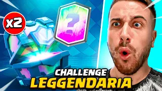 Doppio Baule LEGGENDARIO Challenge + Potenziamo CARTE!! Clash Royale ITA!