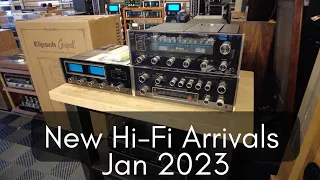 New HiFi Arrivals, Jan 2023. Klipsch, Thiel, Nagra, Mark Levinson and More