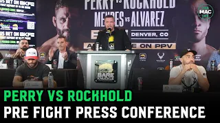 Mike Perry vs. Luke Rockhold Full Pre Fight Press Conference