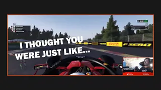 Charles Leclerc can't believe I am quick on the F1 game