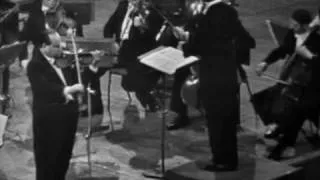 David Oistrakh - Bach Violin Concerto in A minor (3rd mvt.)