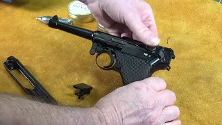 Umarex Legends Luger P08 Replica Air Pistol