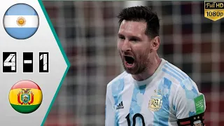 Argentina vs Bolivia 4 1  All goals & Highlights  Copa America