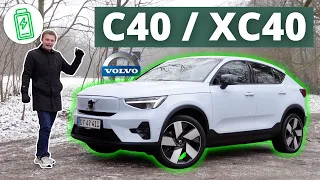 Er den OPDATEREDE C40/XC40 en relevant ELBIL...? Volvo C40 Extended Range TEST