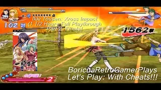 PSP Longplay [6] Ikkki Tousen: Xross Impact (Part 2 Finale with cheats)